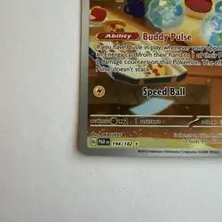 Minun 194/182 Illustration Rare Paradox Rift Pokemon Near Mint - Image 4