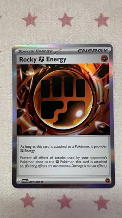 Rocky Fighting Energy 087/088 Perfect Order Holo Pokemon TCG Card - Image 1