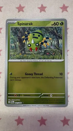 Spinarak 001/088 Perfect Order Reverse Holo Pokemon TCG Card - Image 1