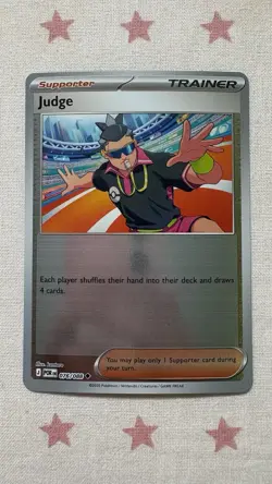 Judge 076/088 Perfect Order Reverse Holo Pokemon TCG Card - Image 1