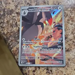 Larry's Staraptor 249/217 Temporal Forces Hyper Rare Full Art Holo EN 150 HP - Image 1