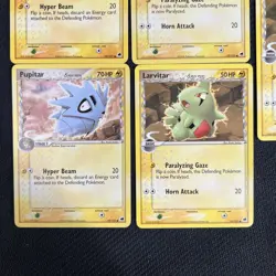 Larvitar 52/101 Pupitar 59/101 Delta Species EX Dragon Frontiers Pokemon Card 5 - Image 2