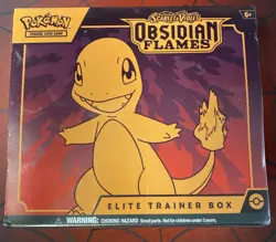 Pokemon Obsidian Flames Elite Trainer Box ETB Sealed Charmander Promo 820650853913 - Image 1