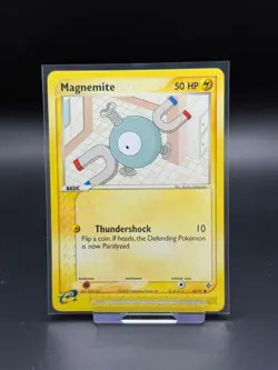 Magnemite 63/97 EX Dragon LP Pokemon Card TCG Vintage 2003 - Image 1