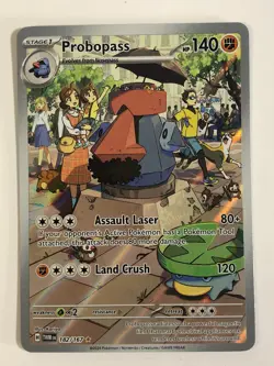 Pokemon TCG Twilight Masquerade IR Probopass 182/167 Near Mint - Image 1