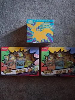 Pokemon TCG Ascended Heroes Sealed Lot Of 3 New Sealed - Image 1