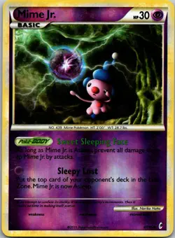 Mime Jr. 47/95 Call of Legends Pokemon TCG Reverse Holo UC MP - Image 1