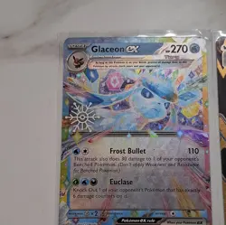 Pokemon TCG 7-Card Holo Full Art Lot Glaceon ex Urshifu VMAX Blastoise - Image 2