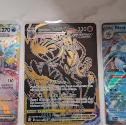 Pokemon TCG 7-Card Holo Full Art Lot Glaceon ex Urshifu VMAX Blastoise - Image 3