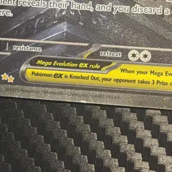 Mega Absol EX 180/132 Evolutions Secret Rare Holo English Pokemon TCG Mega - Image 3