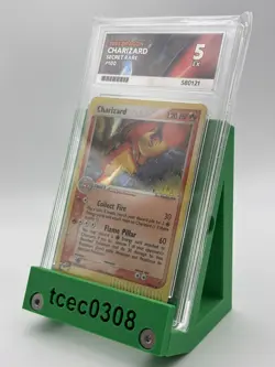 Charizard 100/97 - Holo Secret Rare - 2003 EX Dragon - Ace Graded 5 Pokemon Card - Image 2