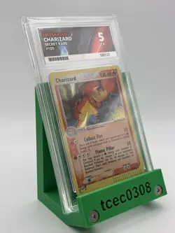 Charizard 100/97 - Holo Secret Rare - 2003 EX Dragon - Ace Graded 5 Pokemon Card - Image 3