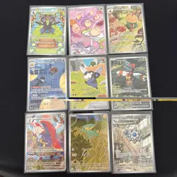 Lot Of 9 Pokemon Illustration Rare Cards Nm/m - Image 1
