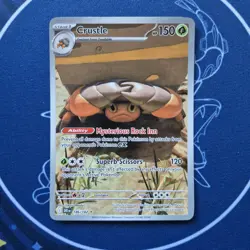 Crustle 186/182 [Destined Rivals] NM Illustration Rare Pokemon - Image 1