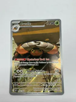 Crustle - 186/182 (Pokemon TCG, Destined Rivals, Illustration Rare, English) - Image 1