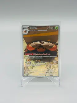 Pokemon TCG - Crustle – Destined Rivals – 186/182 – IR - Illustration Rare – NM - Image 1