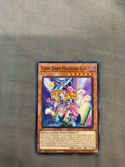 Toon Dark Magician Girl (LDS1-EN057) - Common - 1st Edition NM Yugioh - Image 1