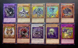 Chibi Artwork Full Set - Monster Mayhem - BLMM - Near Mint -Yu-Gi-Oh! - Image 1
