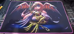 Manamoon Amanda Lapalme Yugioh Harpie Lady & Pet Dragon Playmat w Stitched Edges - Image 1