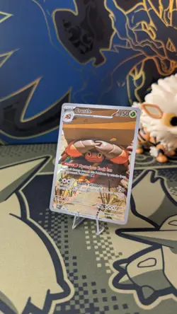 Pokemon TCG Crustle 186/182 Illustration Rare - Destined Rivals NM/M - Image 1