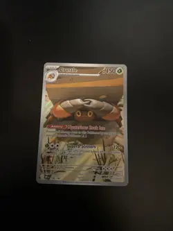 Pokemon TCG Crustle 186/182 Destined Rivals Illustration Rare - Image 1
