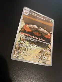 Pokemon TCG Crustle 186/182 Destined Rivals Illustration Rare - Image 2