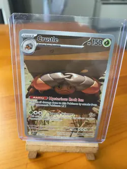 Pokemon TCG Crustle 186/182 Destined Rivals Illustration Rare - Mint Condition - Image 2