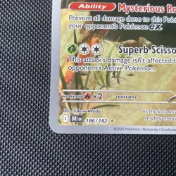 Pokemon TCG Destined Rivals Crustle Card 186/182 Illustration Rare - Image 2