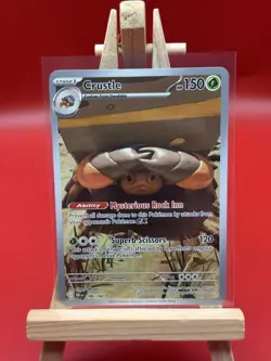 Pokemon TCG Crustle 186/182 Illustration Rare Destined Rivals (NM) - Image 1