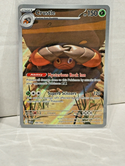 Crustle 186/182 - SV10: Destined Rivals Illustration Rare Pokemon TCG NM - Image 1