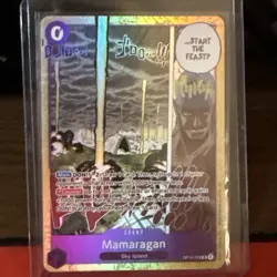 One Piece TCG Mamaragan OP15-078 SR Adventure on Kami’s Island English NM - Image 1