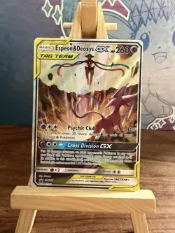 Espeon Deoxys GX SM240 Black Star Promo Pokemon TCG - Image 1