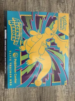Pokemon TCG Ascended Heroes Pokemon Center Elite Trainer Box ETB Factory Sealed - Image 1