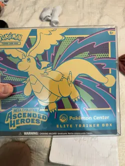 Pokemon Center ETB Ascended Heroes Elite Trainer Box Factory Sealed With Case - Image 1