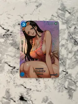 Nico Robin One Piece ACG Goddess Doujin Waifu Fan Card Holo Anime Maid Set A - Image 1