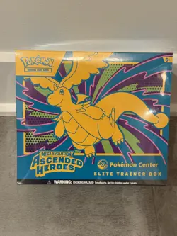 Ascended Heroes Pokemon Center Exclusive ETB Elite Trainer Box (Factory Sealed) - Image 1