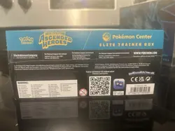 Ascended Heroes Pokemon Center Exclusive ETB Elite Trainer Box (Factory Sealed) - Image 2