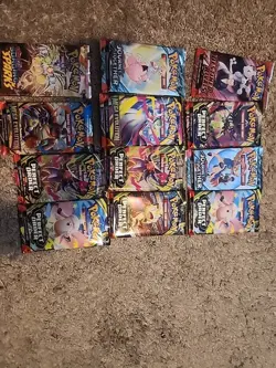 Pokemon TCG Booster Pack Lot (12) New & Sealed Ready to Ship In Hand - Image 2