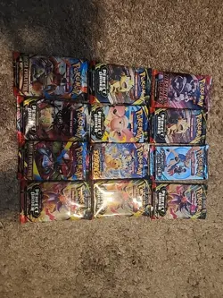 Pokemon TCG Booster Pack Lot (12) New & Sealed Ready to Ship In Hand - Image 2