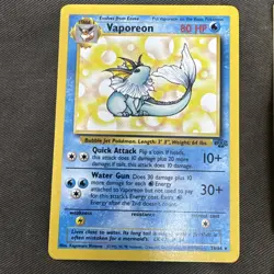 Jungle Non-Holo Rare Pokemon Card Lot Flareon Vaporeon Scyther NM 1999 WOTC - Image 2