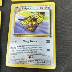 Jungle Non-Holo Rare Pokemon Card Lot Flareon Vaporeon Scyther NM 1999 WOTC - Image 4