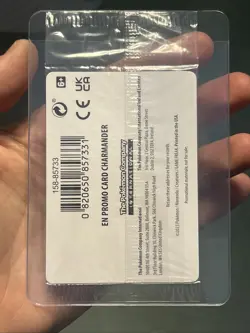 Pokemon TCG Charmander - 004/165 (GameStop Exclusive) Stamped Promo Card SEALED - Image 2