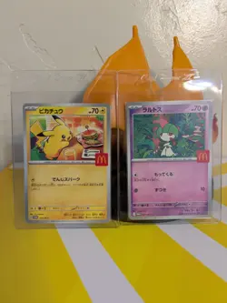 Pikachu 020/M-P McDonalds Promo Limited 2025 Pokemon Card Japanese US QUICK SHIP - Image 2