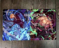 O-P OPCG TCG CCG Table Sanji Roronoa Zoro Playmat Trading Card Game Mat Mousepad - Image 1