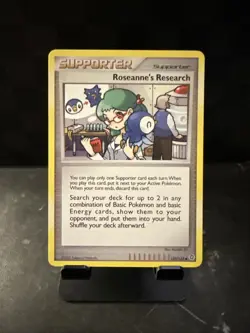 Roseanne's Research 125/132 - NON-HOLO - Secret Wonders - 2007 Pokemon Card - MP - Image 1