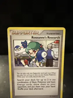 Roseanne's Research 125/132 - NON-HOLO - Secret Wonders - 2007 Pokemon Card - MP - Image 2