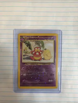 Pokemon TCG Slowking 14/18 Reverse Holo Southern Islands Promo LP/MP - Image 1