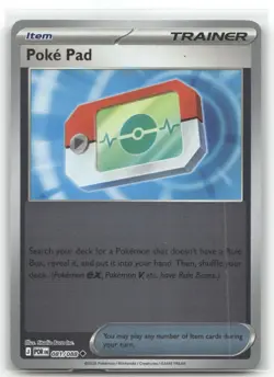 Poke Pad 081/088 Reverse Holo ME03: Perfect Order Pokemon TCG - Image 1