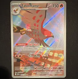 Pokemon TCG ME03: Perfect Order Talonflame 091/088 Illustration Rare - Image 1