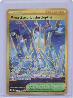 Area Zero Underdepths 174/142 - Secret Rare - Pokemon Stellar Crown NM - Image 1